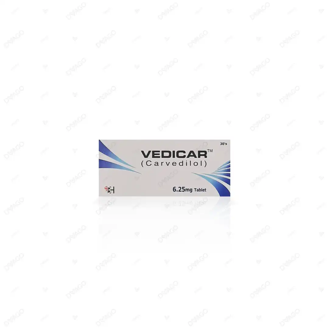 Vedicar Tablets 6.25mg